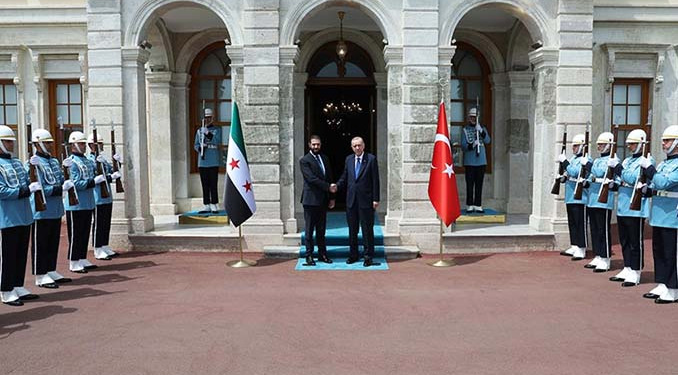 Cumhurbaşkanı Erdoğan, Suriye lideri Şara ile görüştü