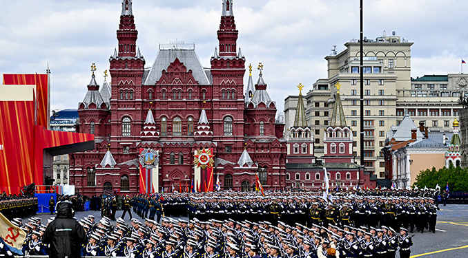 Moskova’da ‘9 Mayıs’ coşkusu