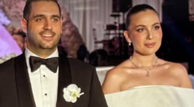 Sinan Engin’in kızı Elif Engin, Ahmet Ahlatcı’nın oğlu Ahmet Emin Ahlatcı ile evlendi