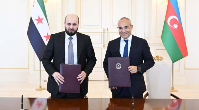 SOCAR ile Suriye hükümeti arasında enerji mutabakatı