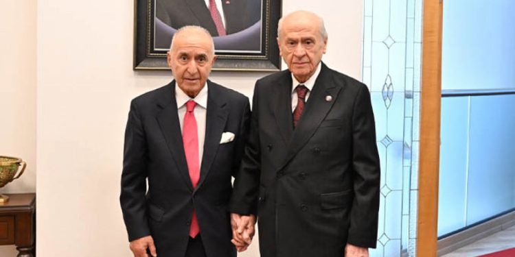 Hikmet Çetin’den Bahçeli’ye sürpriz ziyaret