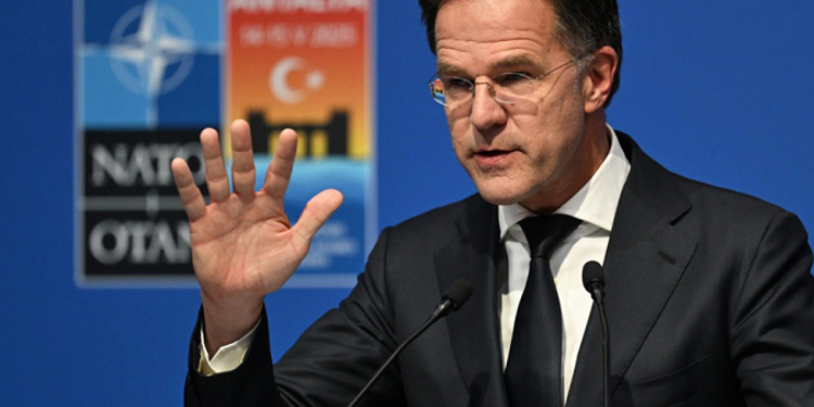 NATO Genel Sekreteri Rutte’den, Putin’e kararlı baskı açıklaması