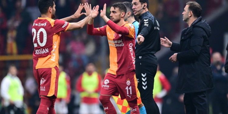 Galatasaray Samsun’dan 3 puanı son dakikada aldı