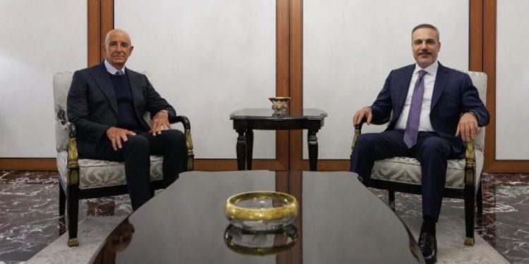 Bakan Fidan, ABD temsilcisi Barrack ile görüştü