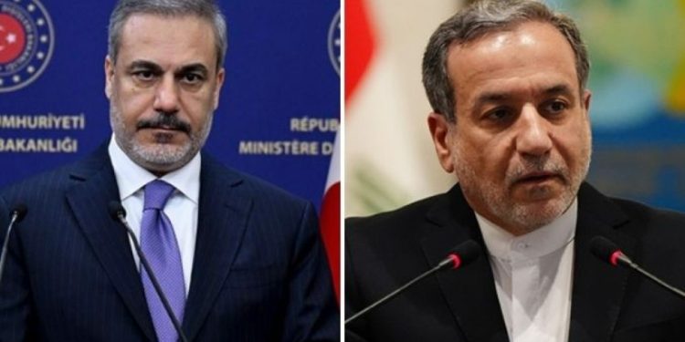 Hakan Fidan, İranlı mevkidaşı ile görüştü